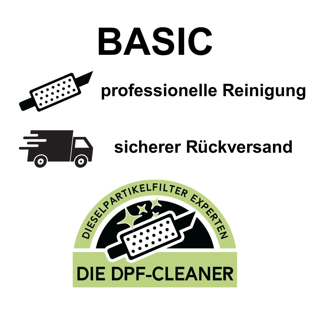 DPF-Reinigung Basic (Fahrzeuge bis 3,5 t)